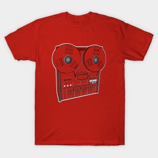 Vintage Reel to Reel Music Man T-Shirt